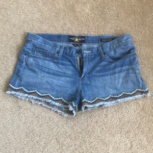 Lucky Brand fringe shorts
